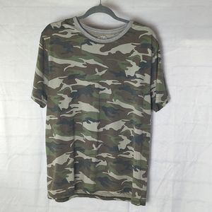 Camo T Shirt - Men's Large - Polyblend